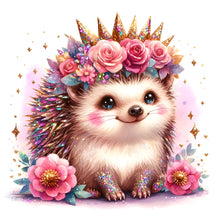 Load image into Gallery viewer, Hedgehog 30*30CM(Canvas) Full Round Drill Diamond Painting
