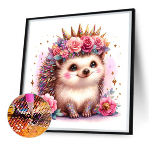 Hedgehog 30*30CM(Canvas) Full Round Drill Diamond Painting