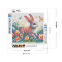 Load image into Gallery viewer, Rabbit 30*30CM(Canvas) Full Round Drill Diamond Painting
