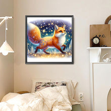 Load image into Gallery viewer, Fox 30*30CM(Canvas) Full Round Drill Diamond Painting
