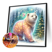 Load image into Gallery viewer, Polar Bear 30*30CM(Canvas) Full Round Drill Diamond Painting
