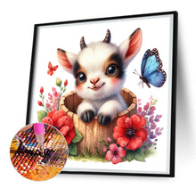 Load image into Gallery viewer, Sheep And Flowers 30*30CM(Canvas) Full Round Drill Diamond Painting
