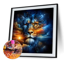 Load image into Gallery viewer, Starry Sky Lion Head 40*40CM(Picture) Full Square Drill Diamond Painting
