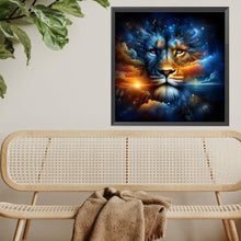 Load image into Gallery viewer, Starry Sky Lion Head 40*40CM(Picture) Full Square Drill Diamond Painting
