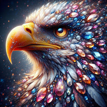 Load image into Gallery viewer, Jewel Eagle 30*30CM(Canvas) Full Round Drill Diamond Painting
