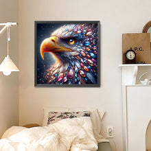 Load image into Gallery viewer, Jewel Eagle 30*30CM(Canvas) Full Round Drill Diamond Painting
