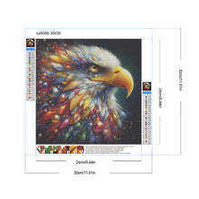 Load image into Gallery viewer, Jewel Eagle 30*30CM(Canvas) Full Round Drill Diamond Painting
