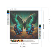 Load image into Gallery viewer, Butterfly 30*30CM(Canvas) Full Round Drill Diamond Painting
