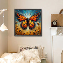 Load image into Gallery viewer, Butterfly 30*30CM(Canvas) Full Round Drill Diamond Painting
