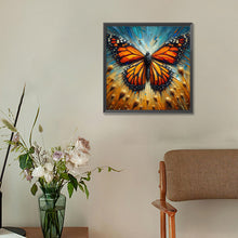 Load image into Gallery viewer, Butterfly 30*30CM(Canvas) Full Round Drill Diamond Painting
