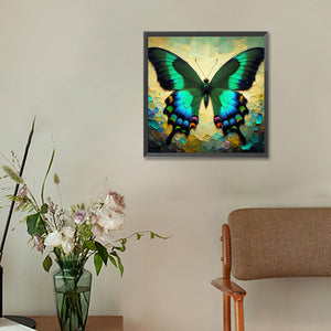 Butterfly 30*30CM(Canvas) Full Round Drill Diamond Painting