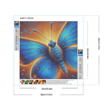 Load image into Gallery viewer, Butterfly 30*30CM(Canvas) Full Round Drill Diamond Painting
