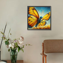 Load image into Gallery viewer, Butterfly 30*30CM(Canvas) Full Round Drill Diamond Painting
