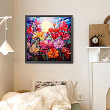 Load image into Gallery viewer, Glass Painting Flowers 30*30CM(Canvas) Full Round Drill Diamond Painting
