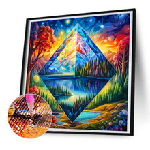 Load image into Gallery viewer, Glass Painting Diamond Forest 30*30CM(Canvas) Full Round Drill Diamond Painting
