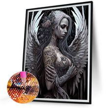 Load image into Gallery viewer, Dark Angel 30*40CM(Canvas) Full Round Drill Diamond Painting
