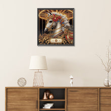 Load image into Gallery viewer, Metal Unicorn 30*30CM(Canvas) Partial Special Shaped Drill Diamond Painting
