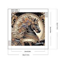 Load image into Gallery viewer, Metal Unicorn 30*30CM(Canvas) Partial Special Shaped Drill Diamond Painting
