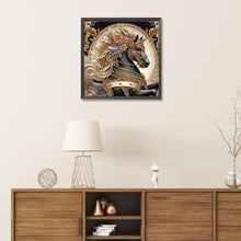 Load image into Gallery viewer, Metal Unicorn 30*30CM(Canvas) Partial Special Shaped Drill Diamond Painting
