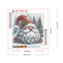 Load image into Gallery viewer, Christmas Gnome 30*30CM(Canvas) Full Round Drill Diamond Painting
