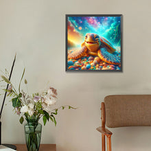 Load image into Gallery viewer, Sea Turtle On The Beach 30*30CM(Canvas) Full Round Drill Diamond Painting
