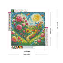 Load image into Gallery viewer, Flowers And Landscapes 30*30CM(Canvas) Full Round Drill Diamond Painting
