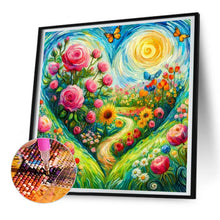 Load image into Gallery viewer, Flowers And Landscapes 30*30CM(Canvas) Full Round Drill Diamond Painting
