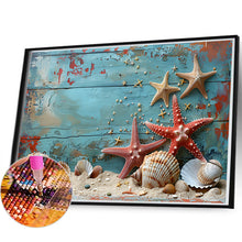 Load image into Gallery viewer, Starfish Shells 40*60CM(Canvas) Full Round Drill Diamond Painting
