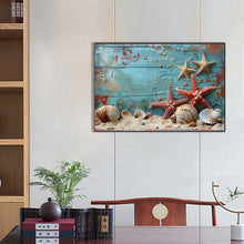 Load image into Gallery viewer, Starfish Shells 40*60CM(Canvas) Full Round Drill Diamond Painting
