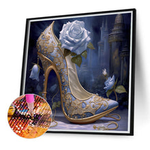 Load image into Gallery viewer, Rose High Heels 40*40CM(Canvas) Full Round Drill Diamond Painting
