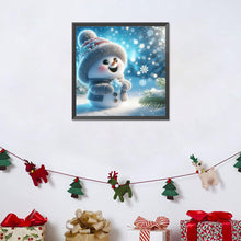 Load image into Gallery viewer, Snowman 30*30CM(Canvas) Full Round Drill Diamond Painting
