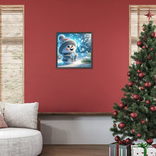 Load image into Gallery viewer, Snowman 30*30CM(Canvas) Full Round Drill Diamond Painting
