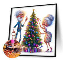 Load image into Gallery viewer, Santa Claus 30*30CM(Canvas) Full Round Drill Diamond Painting
