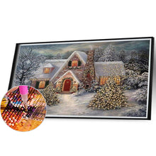 Load image into Gallery viewer, Christmas House 55*40CM(Picture) Full Square Drill Diamond Painting
