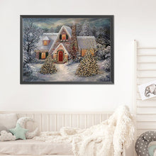 Load image into Gallery viewer, Christmas House 55*40CM(Picture) Full Square Drill Diamond Painting
