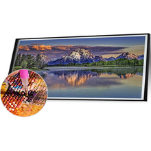 Load image into Gallery viewer, Snow Mountain River 80*40CM(Picture) Full Square Drill Diamond Painting
