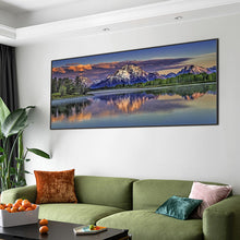 Load image into Gallery viewer, Snow Mountain River 80*40CM(Picture) Full Square Drill Diamond Painting
