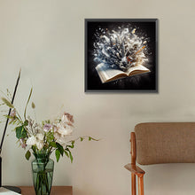 Load image into Gallery viewer, Musical Notes Book 30*30CM(Canvas) Full Round Drill Diamond Painting
