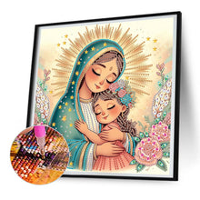 Load image into Gallery viewer, Our Lady 30*30CM(Canvas) Partial Special Shaped Drill Diamond Painting
