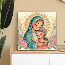 Load image into Gallery viewer, Our Lady 30*30CM(Canvas) Partial Special Shaped Drill Diamond Painting
