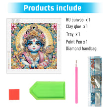 Load image into Gallery viewer, Hinduism 30*30CM(Canvas) Partial Special Shaped Drill Diamond Painting
