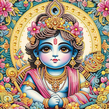 Load image into Gallery viewer, Hinduism 30*30CM(Canvas) Partial Special Shaped Drill Diamond Painting
