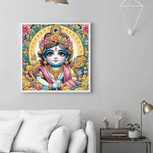 Load image into Gallery viewer, Hinduism 30*30CM(Canvas) Partial Special Shaped Drill Diamond Painting
