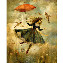 Load image into Gallery viewer, Fantasy Flying Girl 40*50CM(Canvas) Full Round Drill Diamond Painting
