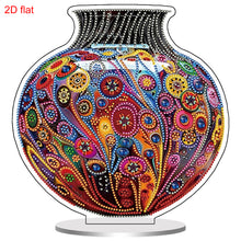 Load image into Gallery viewer, 2D Flat Print Artistic Vase DIY Desktop Diamond Art Kits Double-Sided for Table
