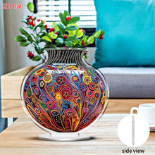 Load image into Gallery viewer, 2D Flat Print Artistic Vase DIY Desktop Diamond Art Kits Double-Sided for Table
