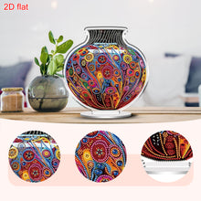 Load image into Gallery viewer, 2D Flat Print Artistic Vase DIY Desktop Diamond Art Kits Double-Sided for Table

