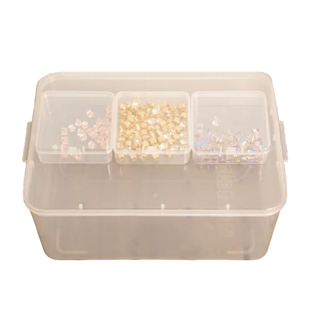 24 Grid Diamond Art Painting Storage Containers Art Craft Supply Bead Organizers