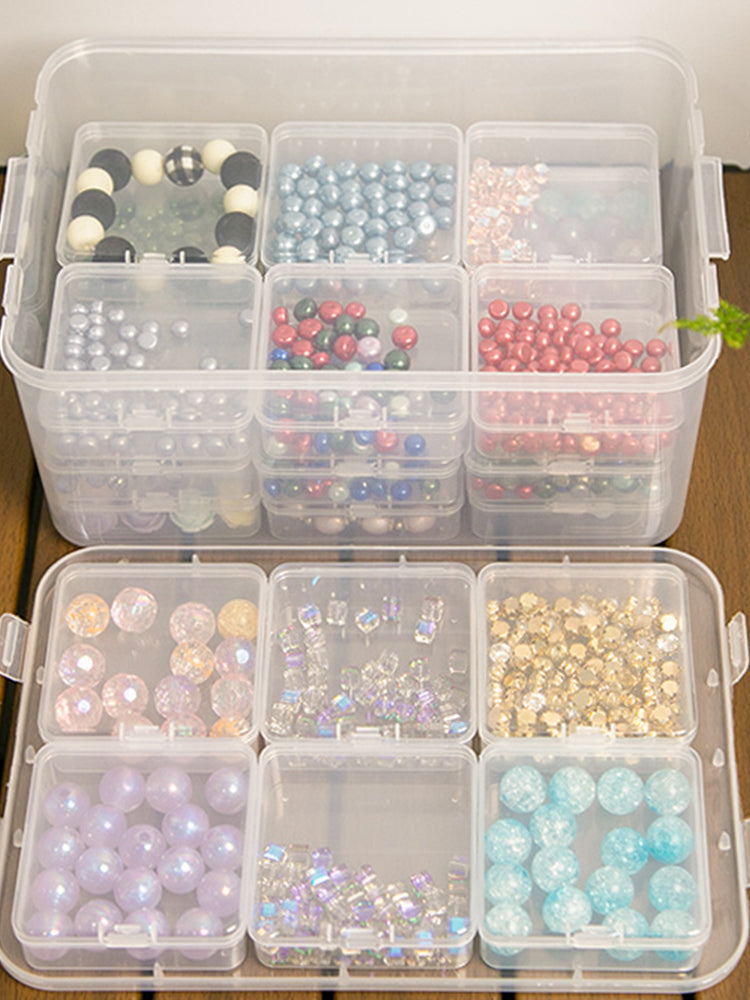 24 Grid Diamond Art Painting Storage Containers Art Craft Supply Bead Organizers