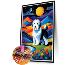 Load image into Gallery viewer, Geometric Dog 40*60CM(Canvas) Full Round Drill Diamond Painting
